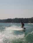 Me wakeboarding
