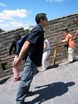 Vincent at the Great Wall