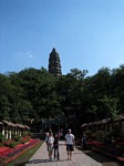 Leaning pagoda