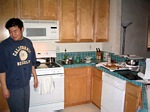 Dirty kitchen