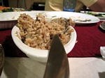 Mushroom risotto