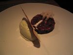 Venison tartare